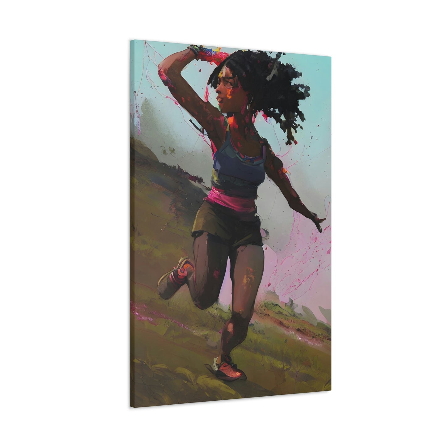 Everyone Outdoors - Running #07 (Gallery Wrapped Canvas)