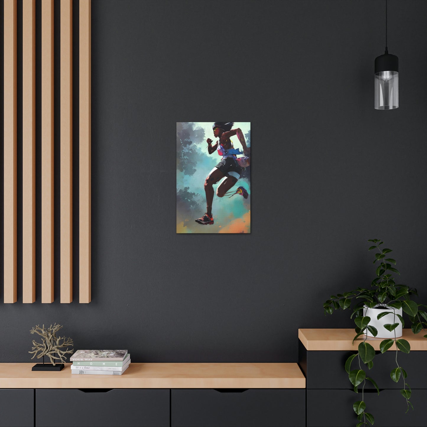 Everyone Outdoors - Running #02 (Gallery Wrapped Canvas)