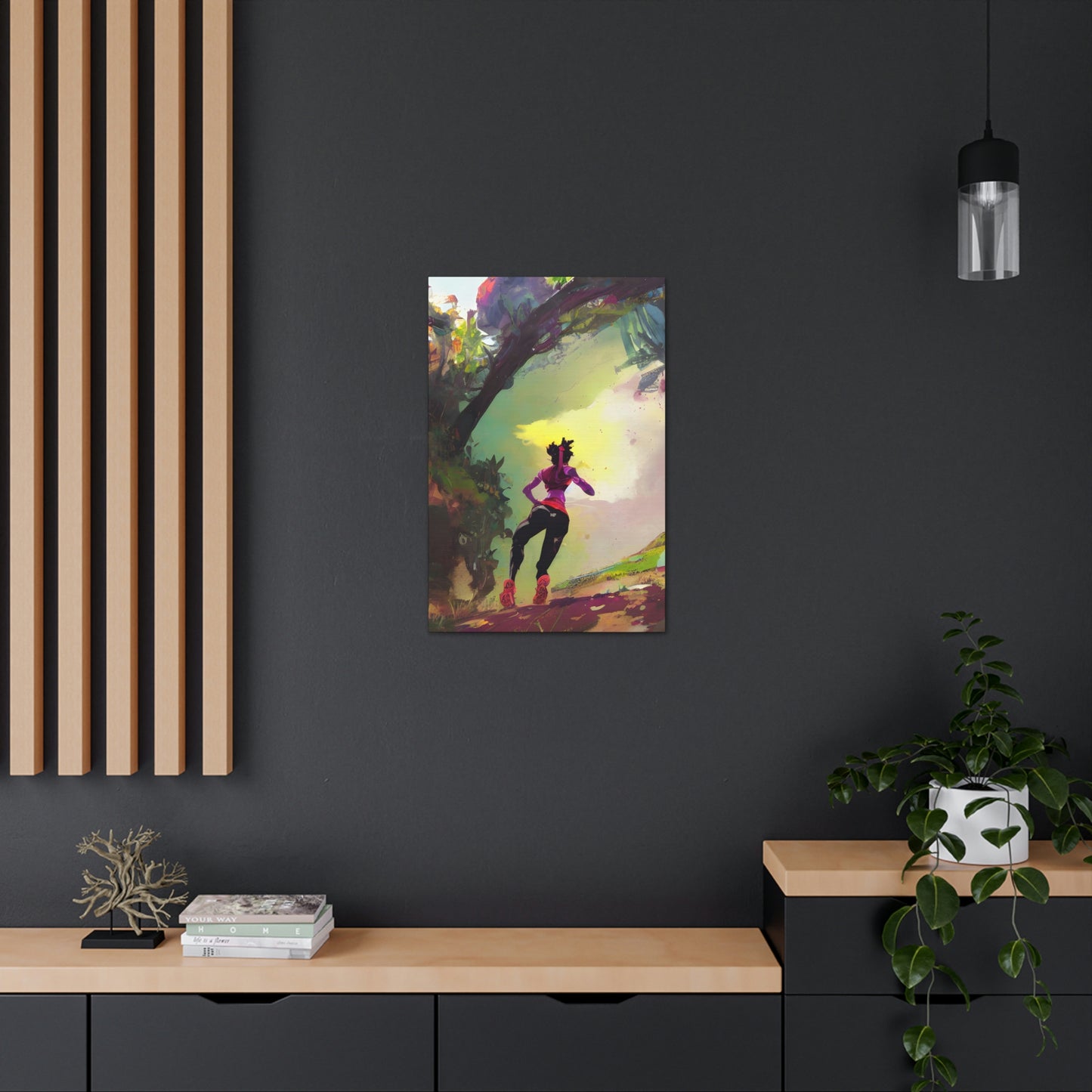 Everyone Outdoors - Running #08 (Gallery Wrapped Canvas)