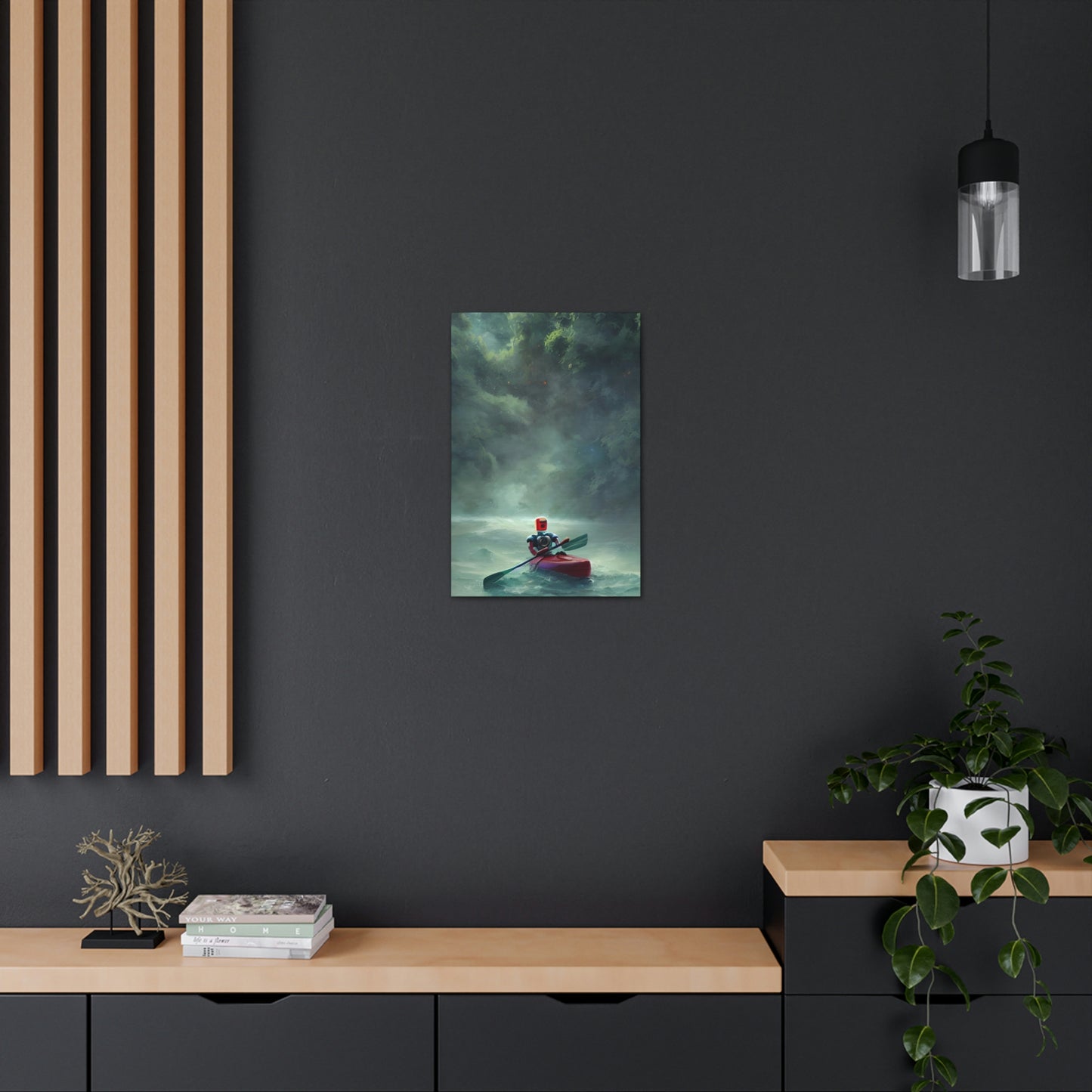 Automaton Kayaking #01 (Gallery Wrapped Canvas)