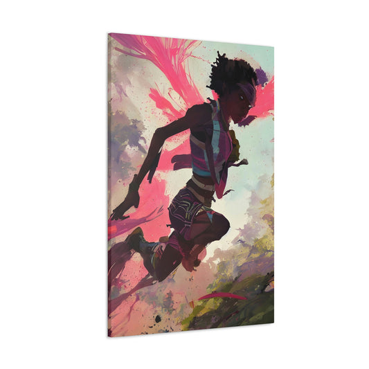 Everyone Outdoors - Running #05 (Gallery Wrapped Canvas)