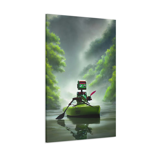 Automaton Kayaking #04 (Gallery Wrapped Canvas)