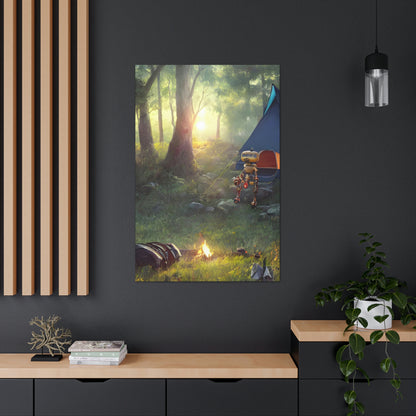 Automaton Camping #02 (Gallery Wrapped Canvas)