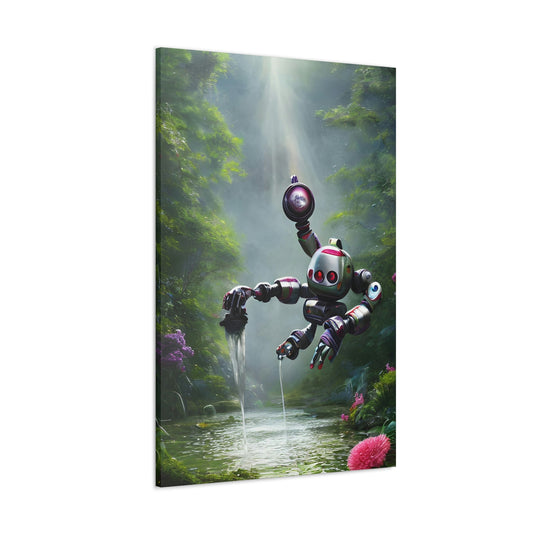 Automaton Camping #11 (Gallery Wrapped Canvas)