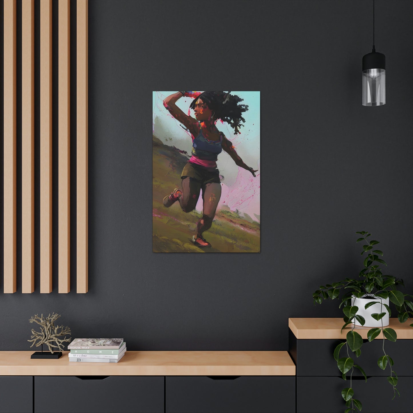 Everyone Outdoors - Running #07 (Gallery Wrapped Canvas)