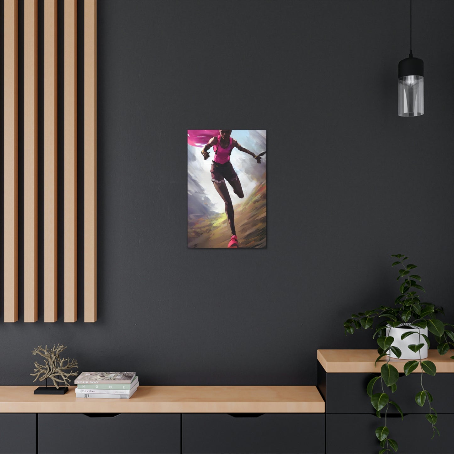 Everyone Outdoors - Running #03 (Gallery Wrapped Canvas)