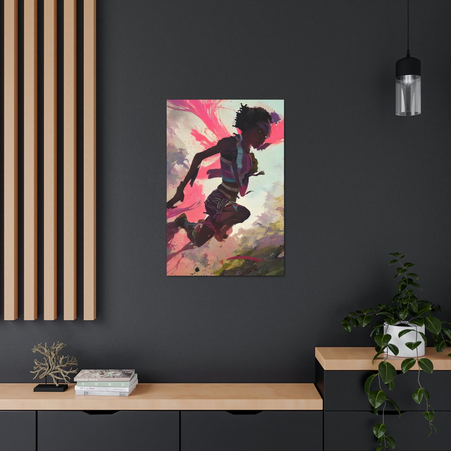 Everyone Outdoors - Running #05 (Gallery Wrapped Canvas)