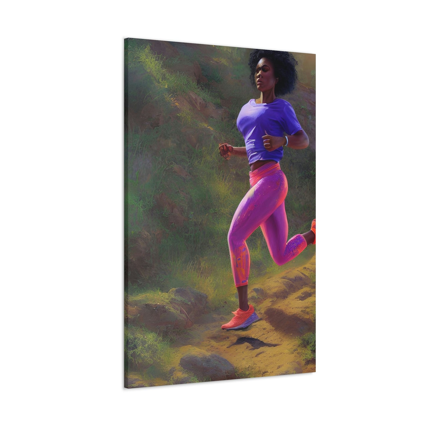 Everyone Outdoors - Running #10 (Gallery Wrapped Canvas)