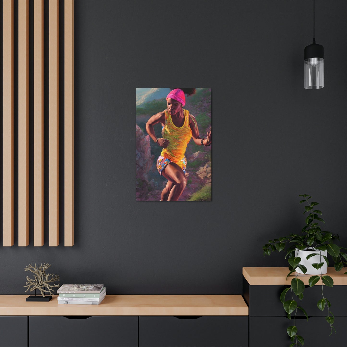 Everyone Outdoors - Running #09 (Gallery Wrapped Canvas)