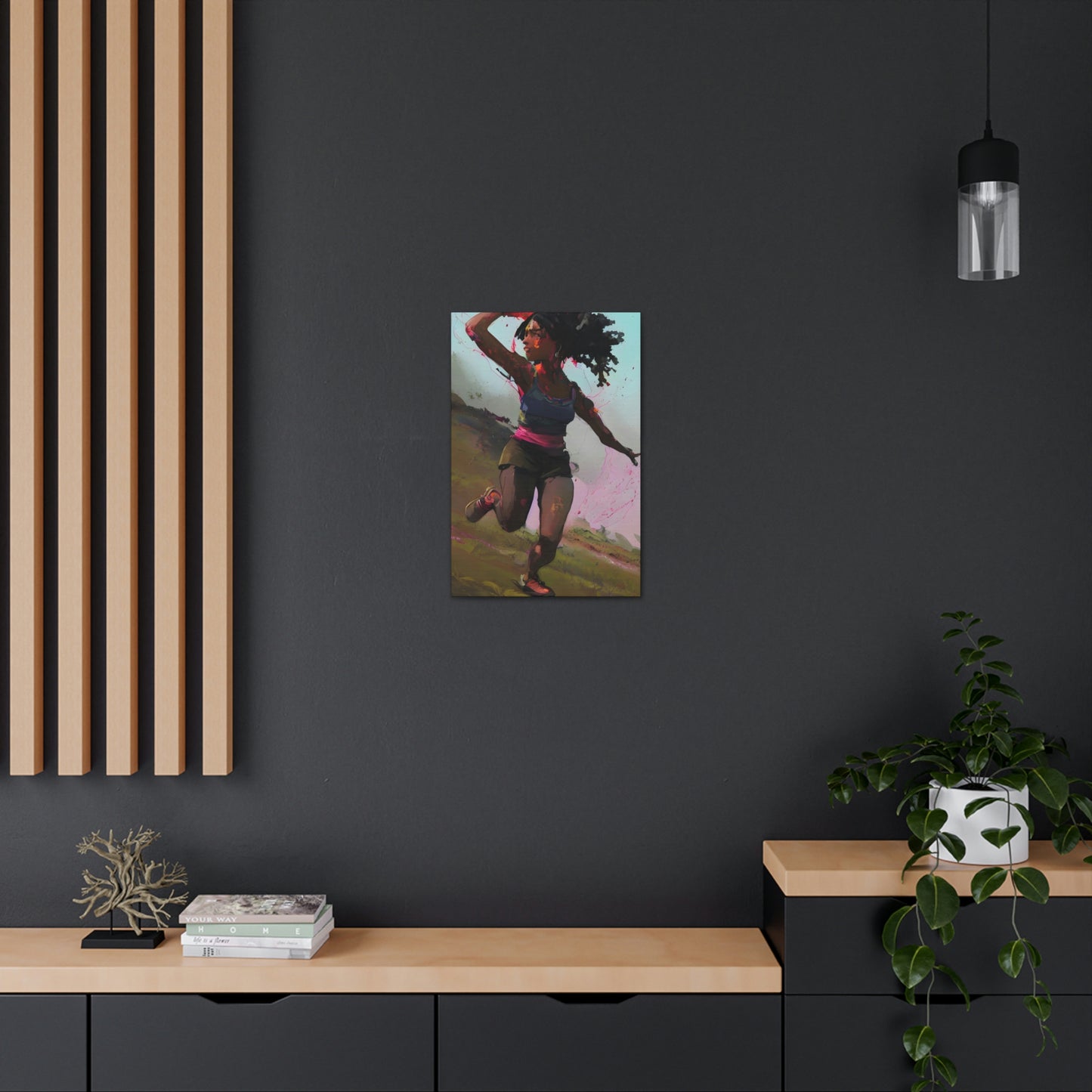 Everyone Outdoors - Running #07 (Gallery Wrapped Canvas)