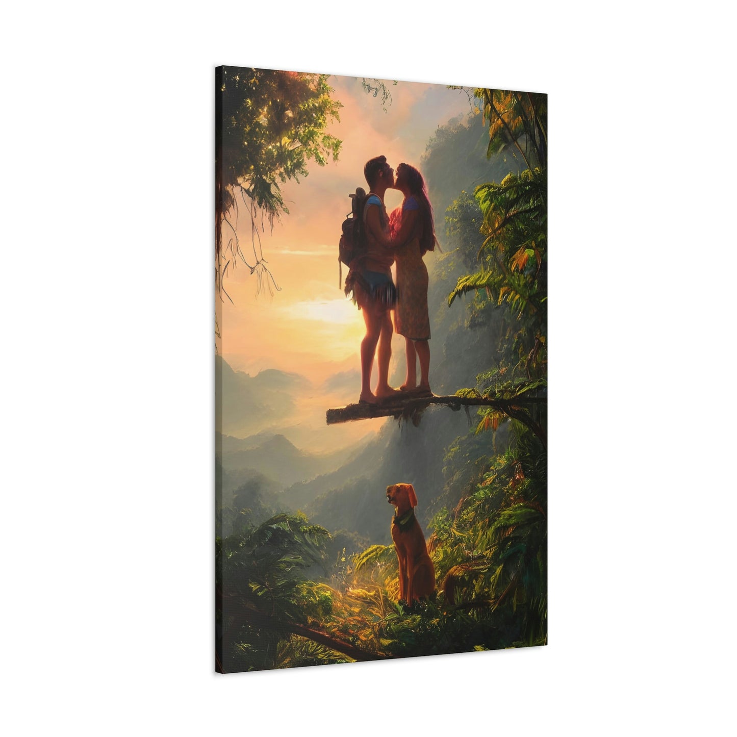 Everyone Outdoors - Hiking Affection #04 (Gallery Wrapped Canvas)