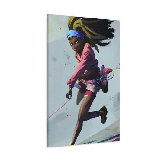 Everyone Outdoors - Running #01 (Gallery Wrapped Canvas)