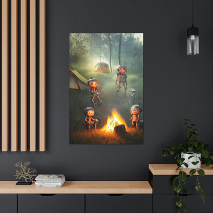 Automaton Camping #03 (Gallery Wrapped Canvas)