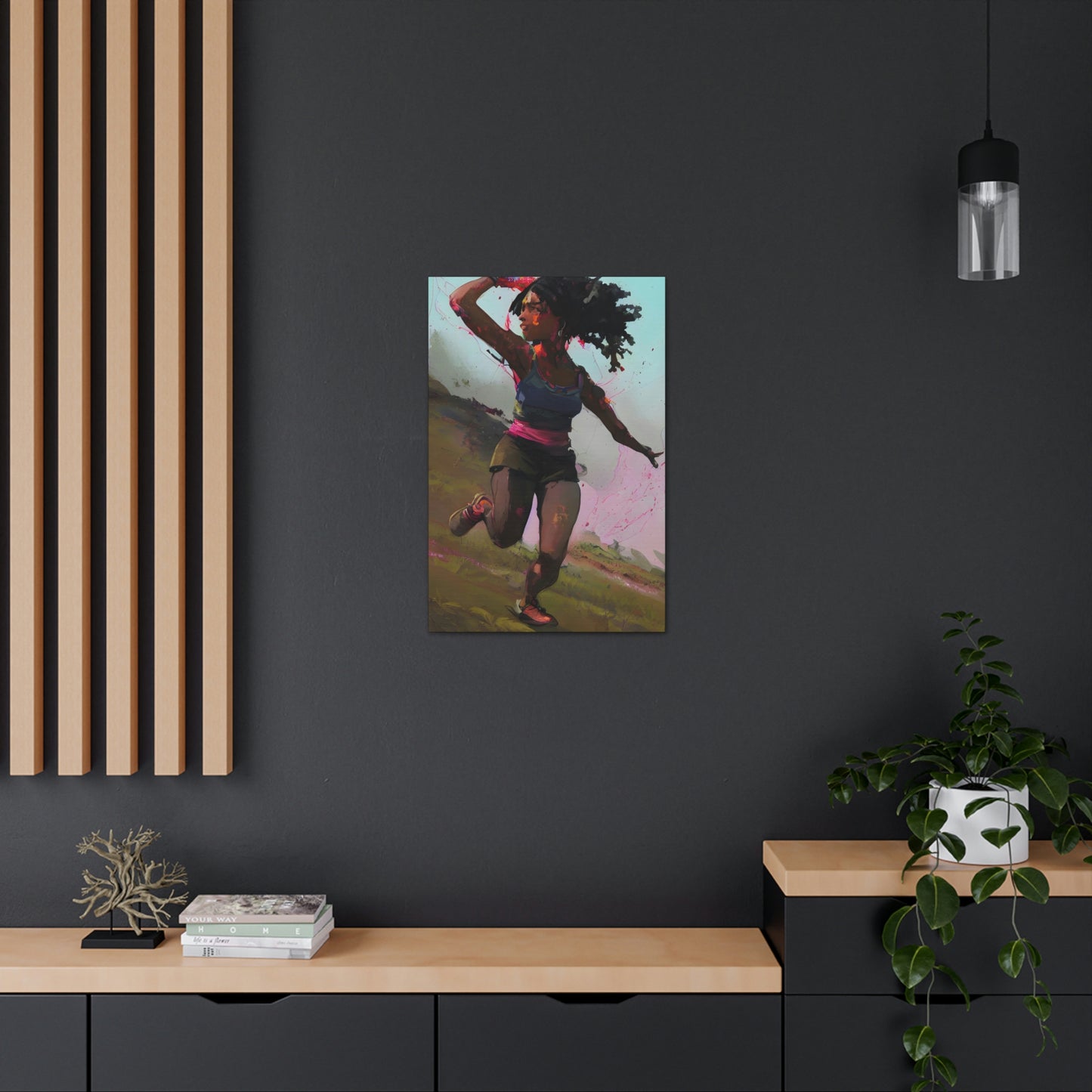 Everyone Outdoors - Running #07 (Gallery Wrapped Canvas)