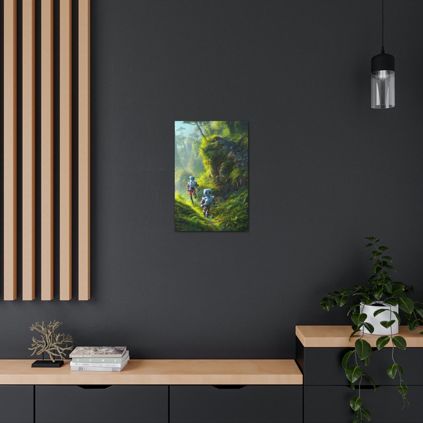 Automaton Trail Running #01 (Gallery Wrapped Canvas)