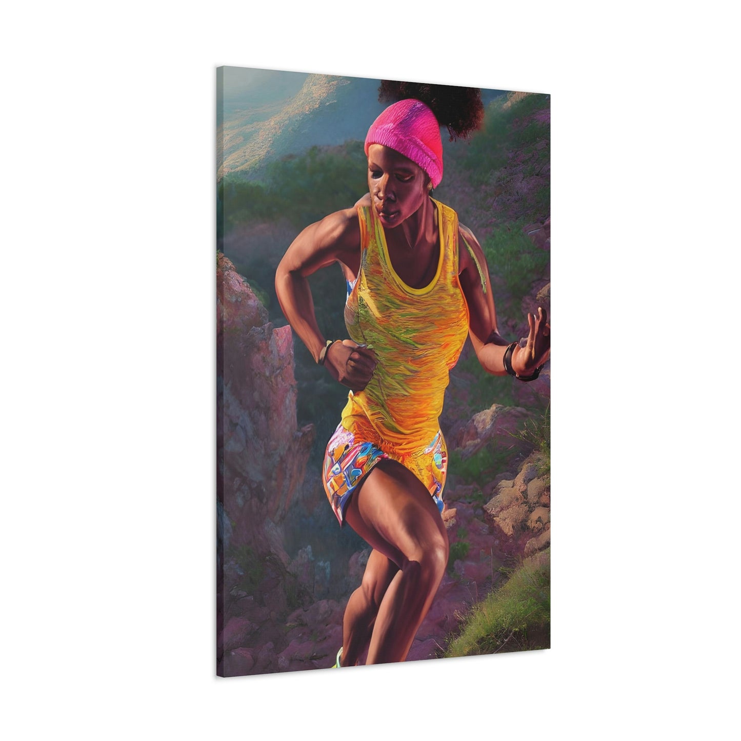 Everyone Outdoors - Running #09 (Gallery Wrapped Canvas)