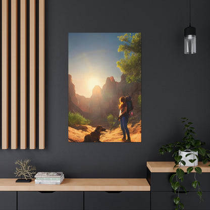 Everyone Outdoors - Hiking #09 (Gallery Wrapped Canvas)