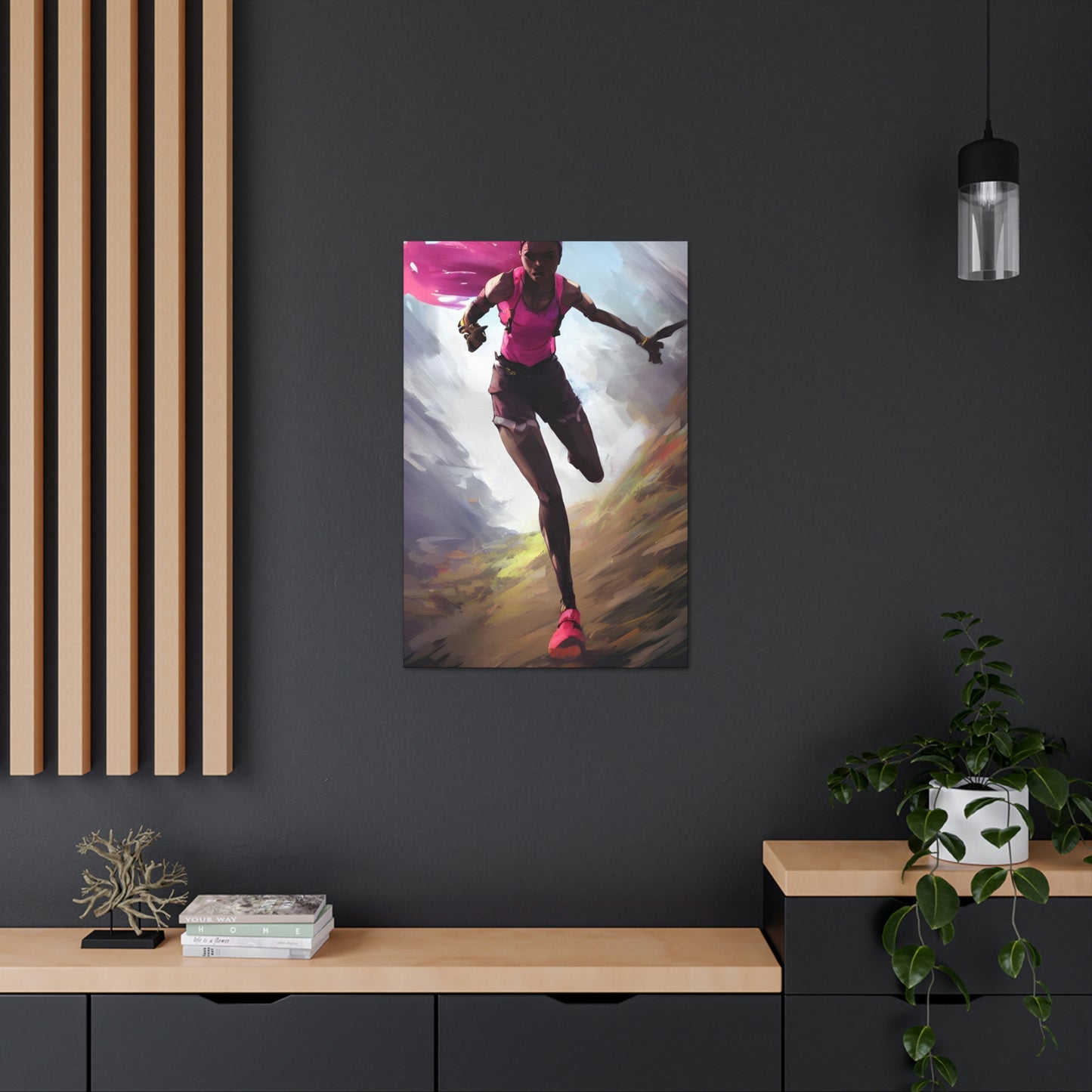 Everyone Outdoors - Running #03 (Gallery Wrapped Canvas)