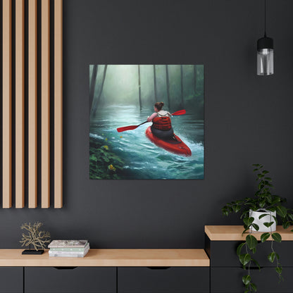 Everyone Outdoors - Kayaking #02 (Gallery Wrapped Canvas)