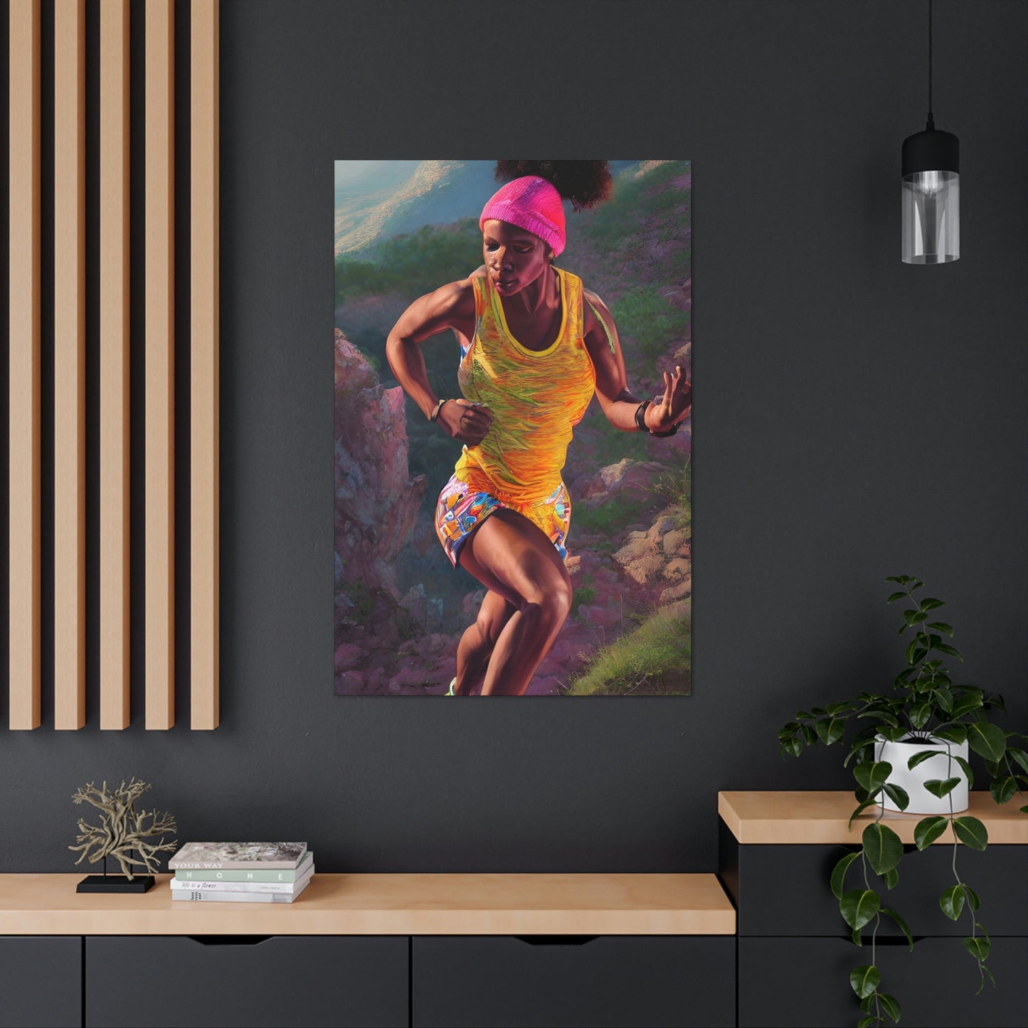 Everyone Outdoors - Running #09 (Gallery Wrapped Canvas)