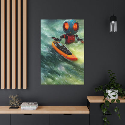 Automaton Kayaking #03 (Gallery Wrapped Canvas)