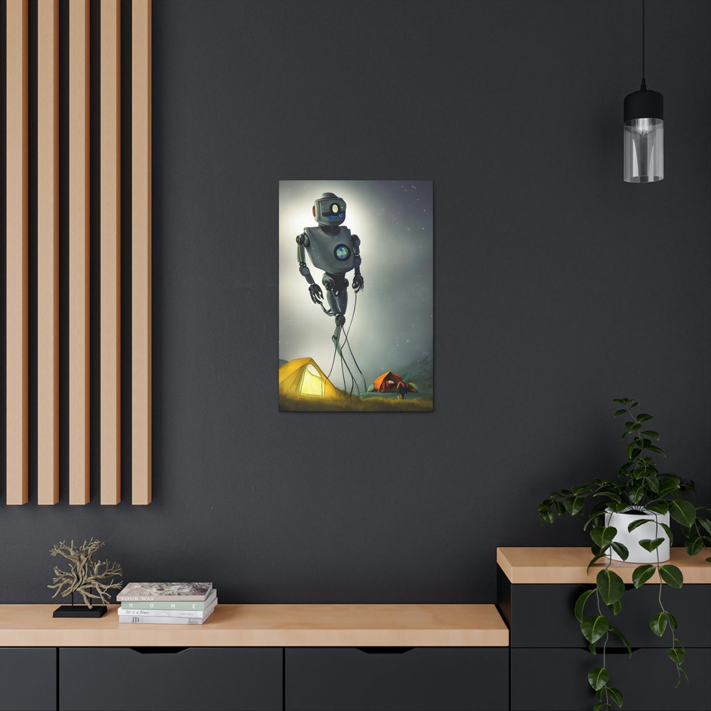 Automaton Camping #05 (Gallery Wrapped Canvas)