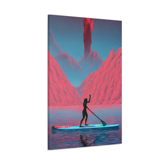 Everyone Outdoors - SUPing #01 (Gallery Wrapped Canvas)