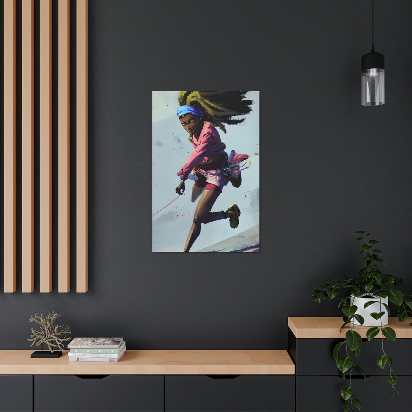 Everyone Outdoors - Running #01 (Gallery Wrapped Canvas)