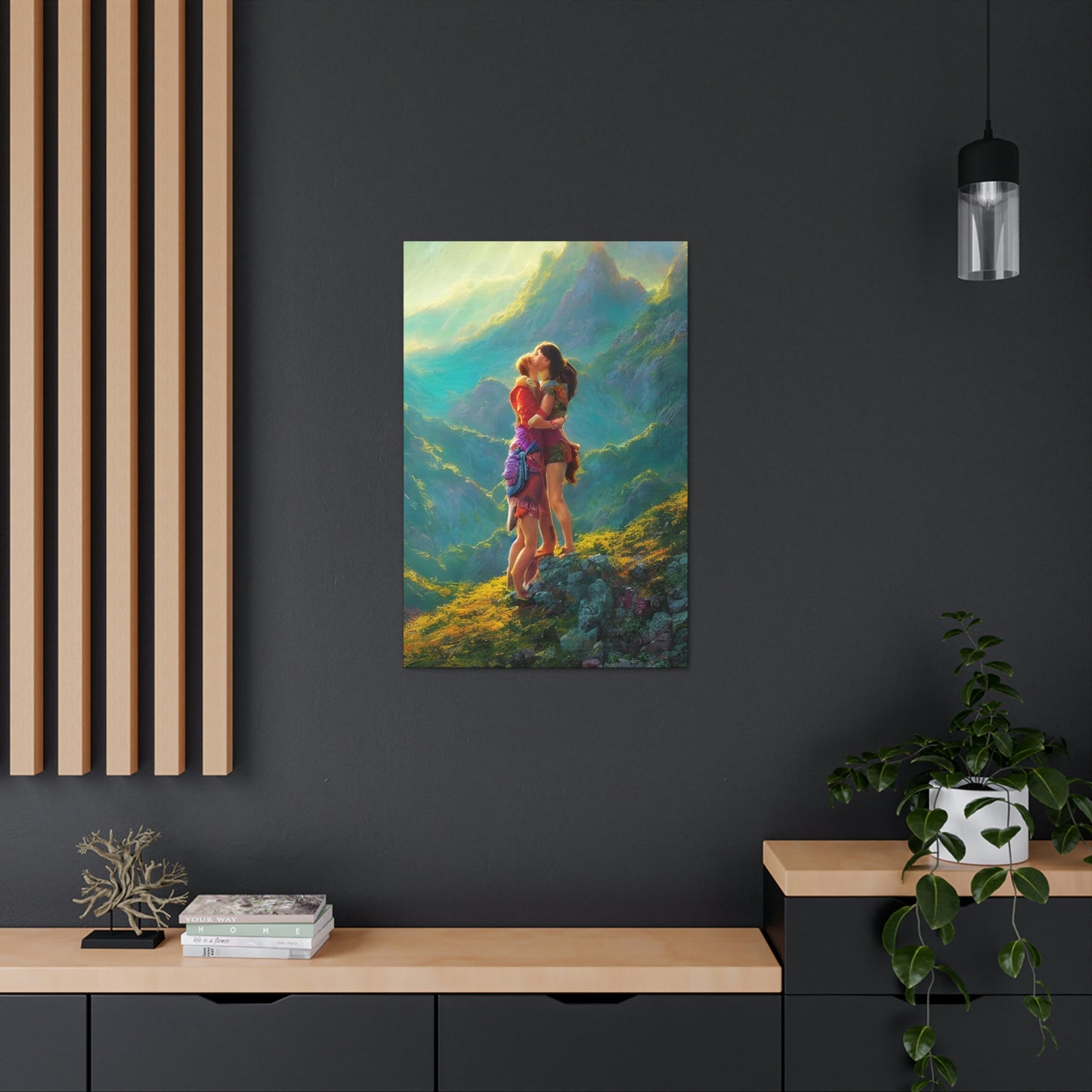 Everyone Outdoors - Hiking Affection #06 (Gallery Wrapped Canvas)